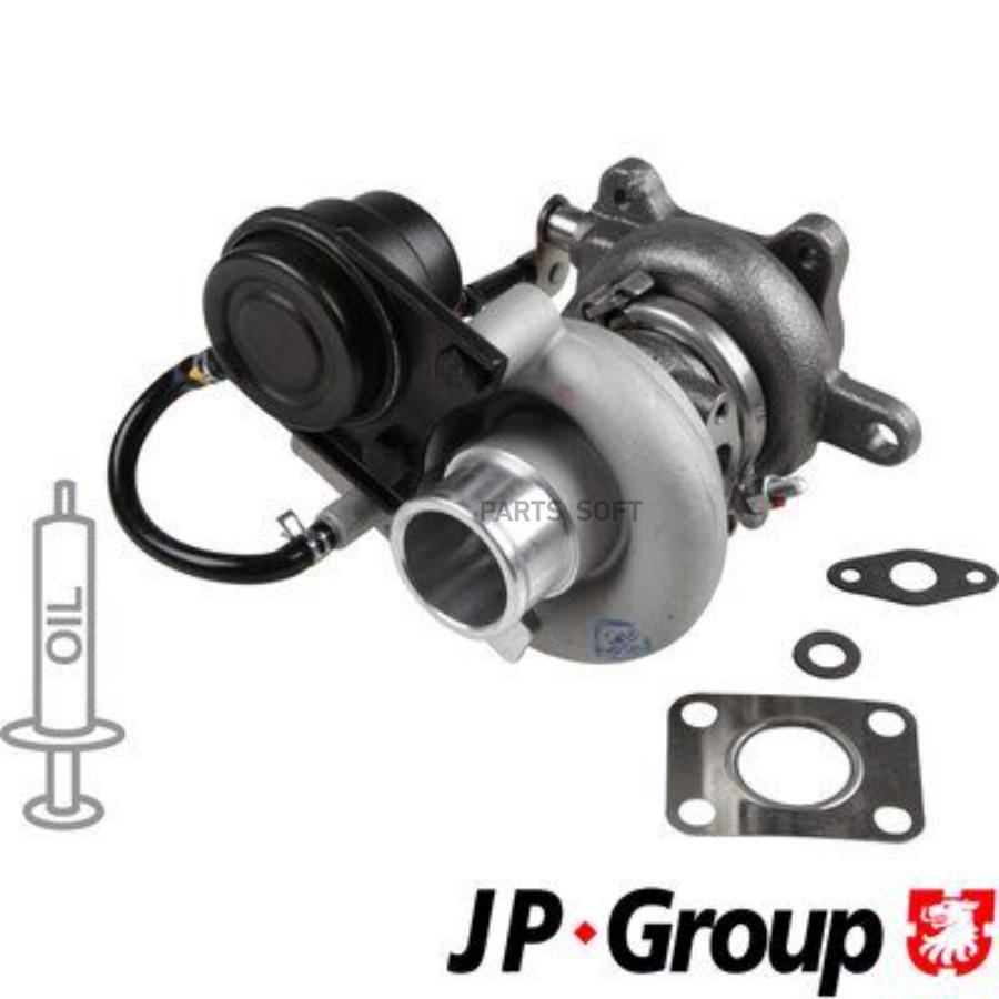 

JP GROUP 3517400200 Турбокомпрессор двигателя HYUNDAI SANTA FE/TUCSON/KIA CERATO/SPORTAGE