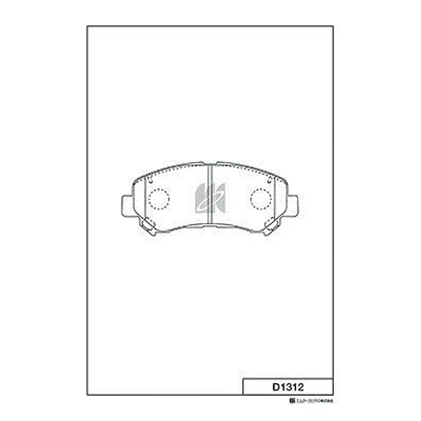 

Колодки дисковые передние\ Nissan Qashqai/X-trail all 07 /Maxim KASHIYAMA D1312 D1312-01