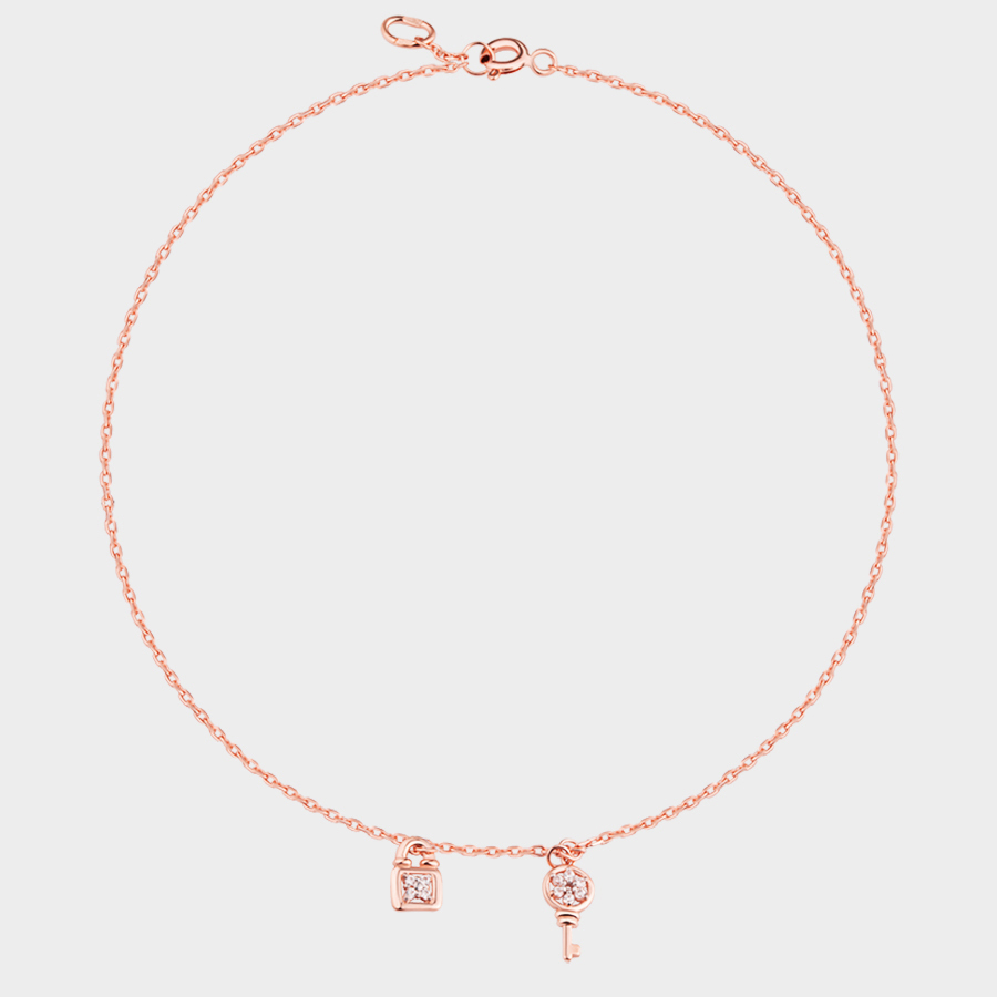 

Браслет из золота с фианитом р. GOLD CENTER 001189/-1102, 001189/27-1102