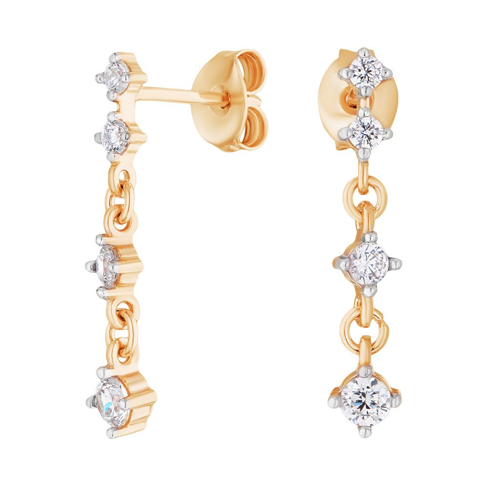 

Серьги из серебра с фианитом ЮВЕЛИР КАРАТ 2127934/91п, 2127934/91п