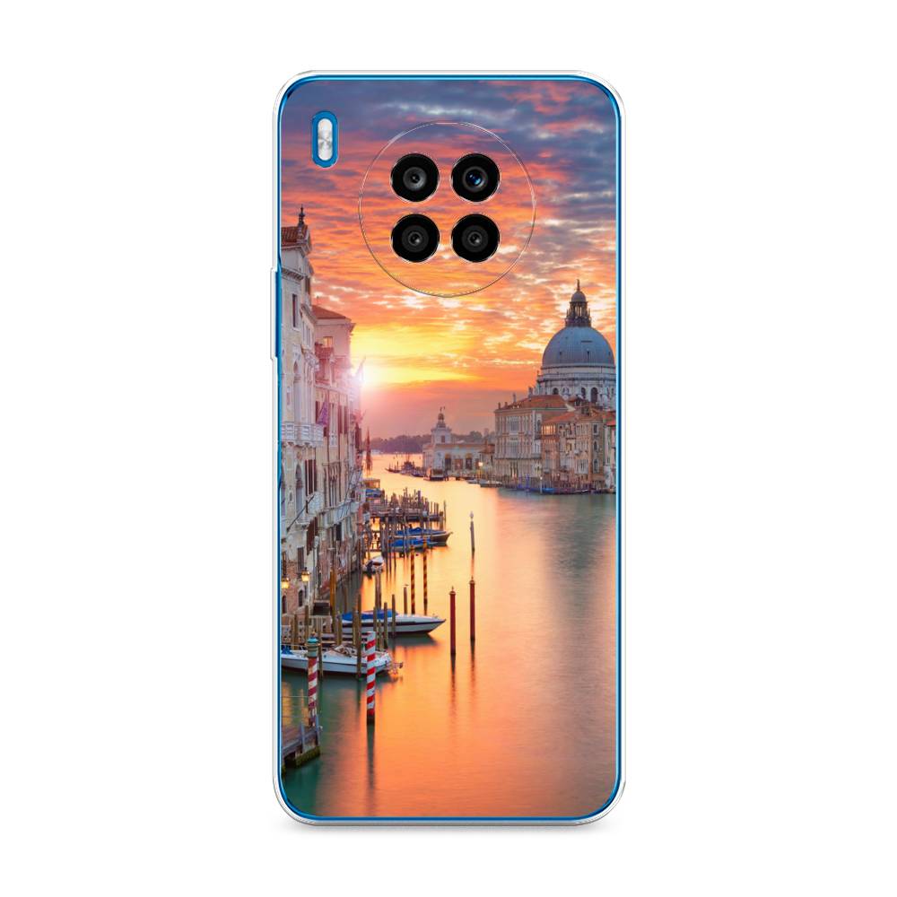 

Чехол на Huawei Nova 8i "Восход 11", Розовый;оранжевый, 6106450-2