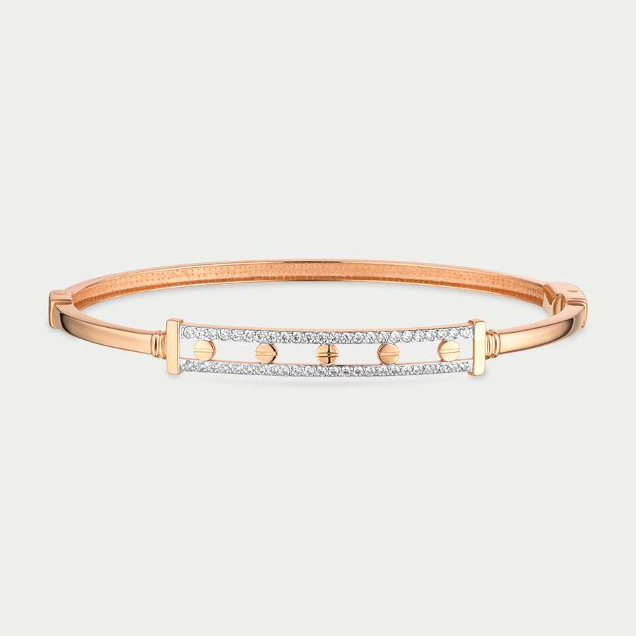 

Браслет из золота с фианитом р. GOLD CENTER Бр4839, Бр4839