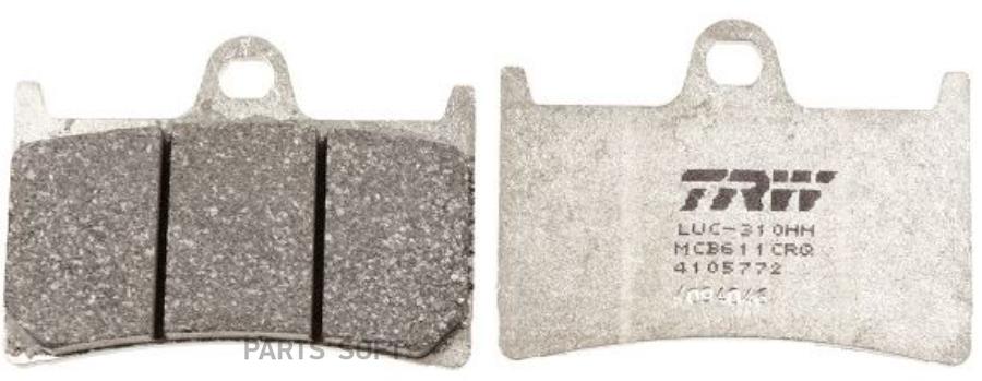 

колодки дисковые пер. yamaha tz 125 94-99/fz6 600 07-09/fzs 600 98-03/fz8 800 10 TRW/Lucas