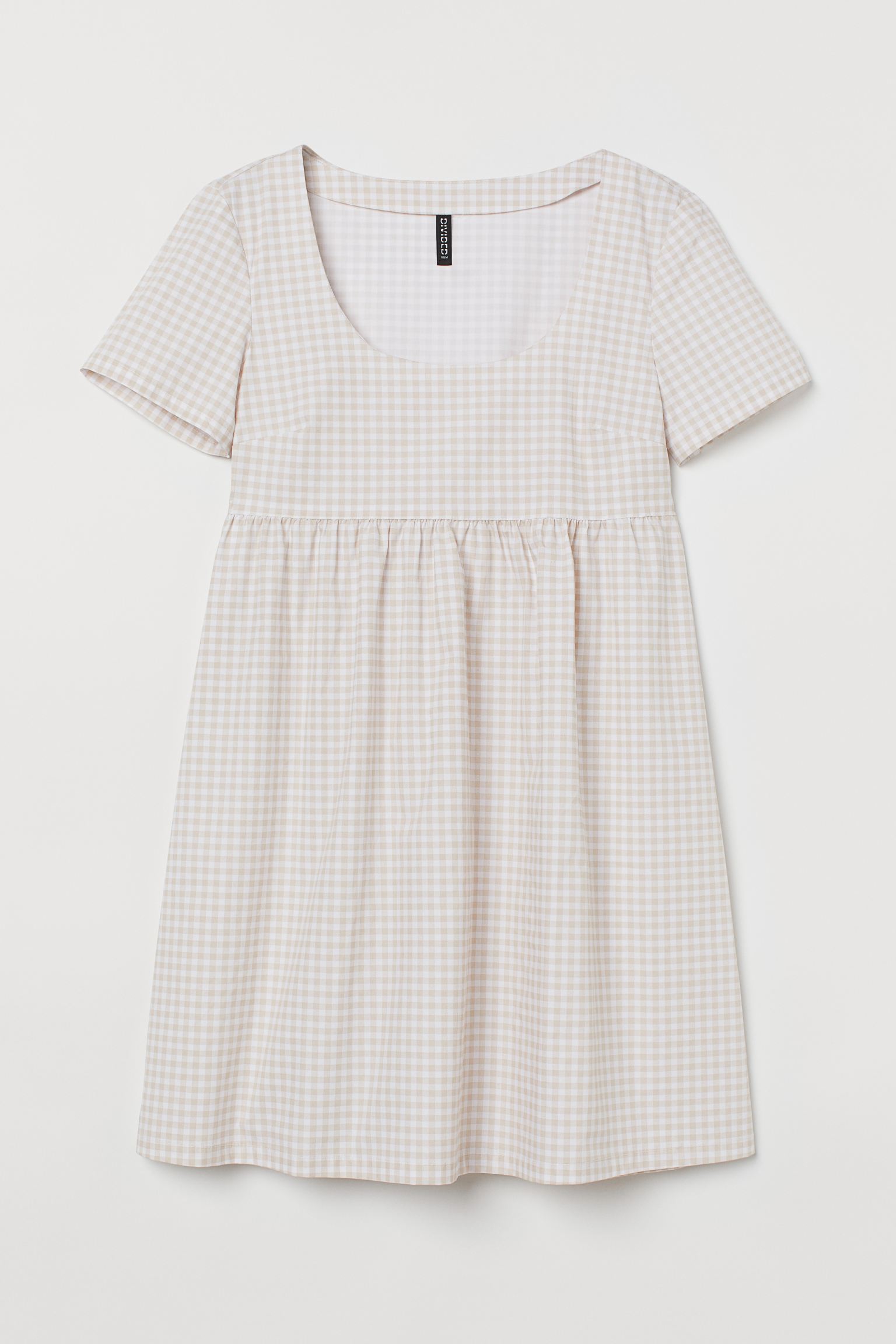 

Платье женское H&M 987996003 бежевое 46 EU, Бежевый, 987996003