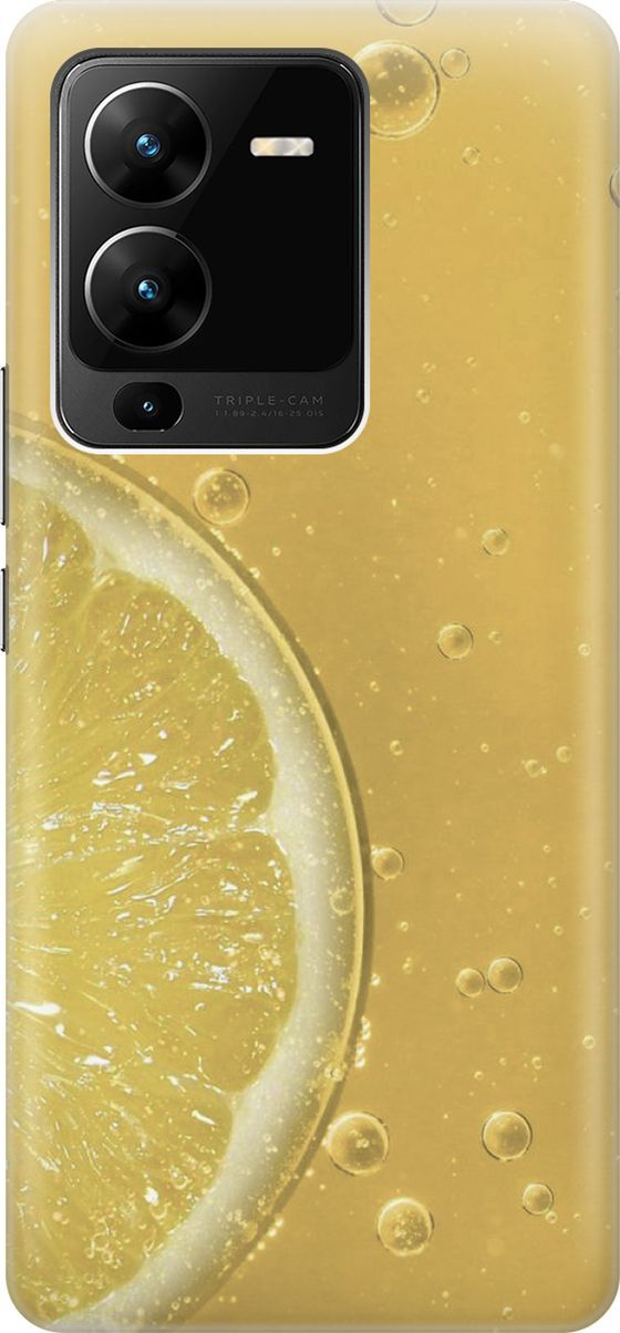 Силиконовый чехол на Vivo V25 Pro 5G с принтом 