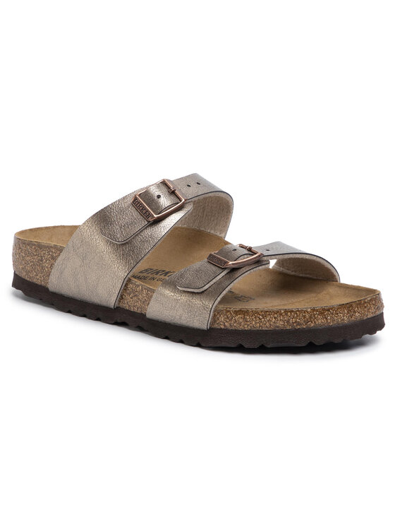 

Шлепанцы Syndey Bs 1016169 Birkenstock золотой 40 EU, Syndey Bs 1016169