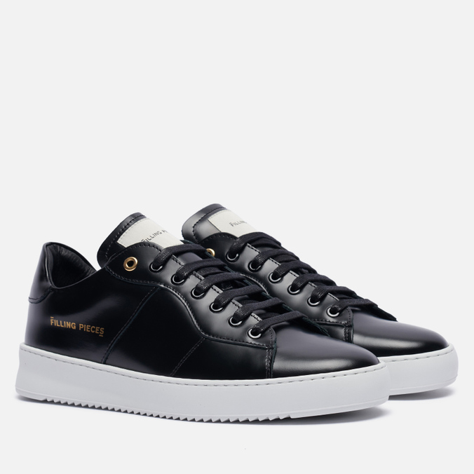 фото Кроссовки мужские filling pieces court ripple polido черные 7 us