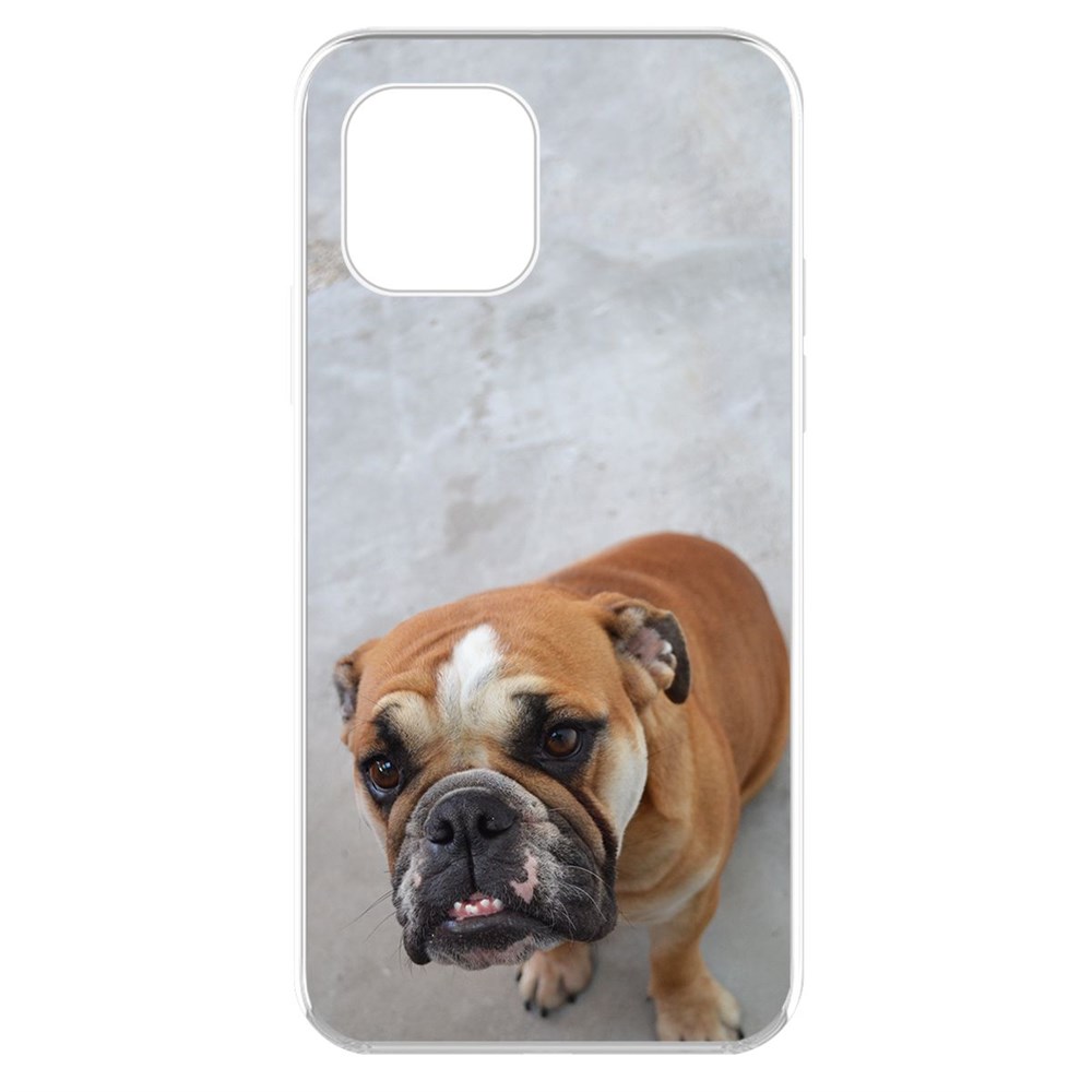 

Чехол-накладка Krutoff Clear Case Английский бульдог для iPhone 11 Pro, Прозрачный
