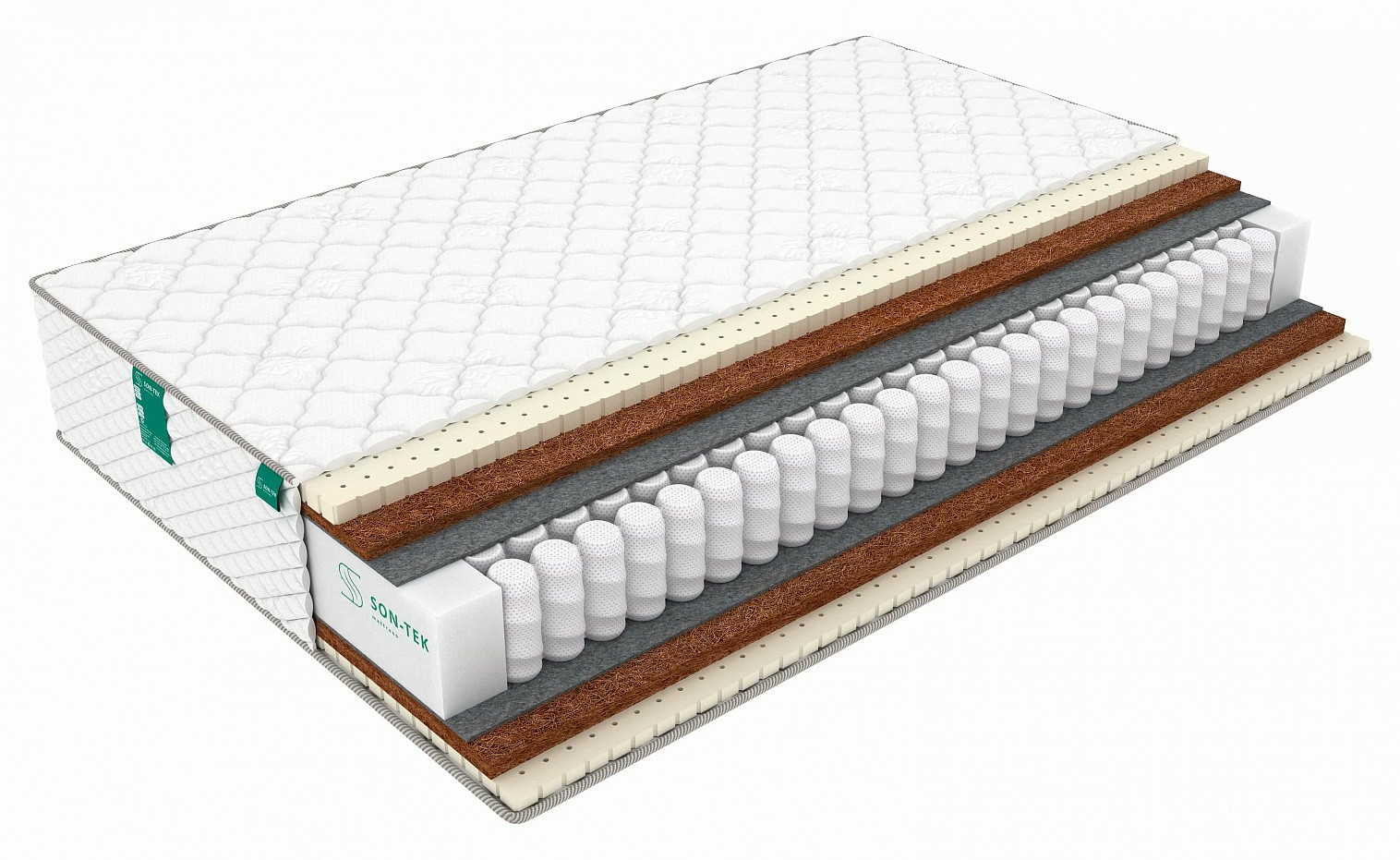 

Матрас Sleeptek Premier Latex Cocos Mix 155x205, Premier Latex Cocos Mix