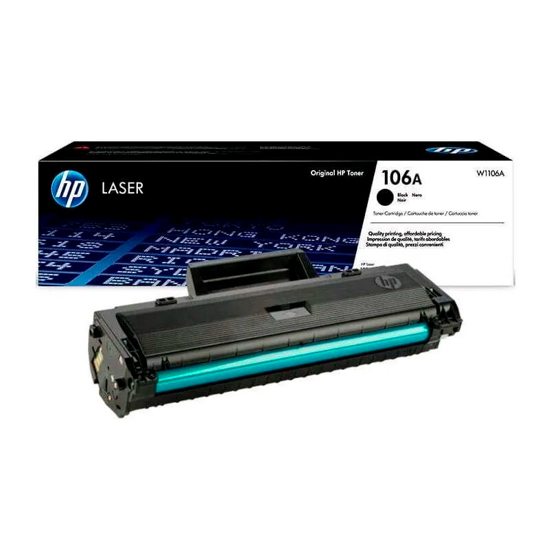 

Картридж для лазерного принтера HP (W1106A) черный, оригинальный