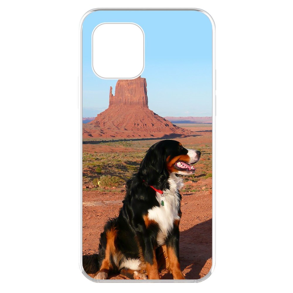 

Чехол-накладка Krutoff Clear Case Бернская овчарка для iPhone 11 Pro, Прозрачный