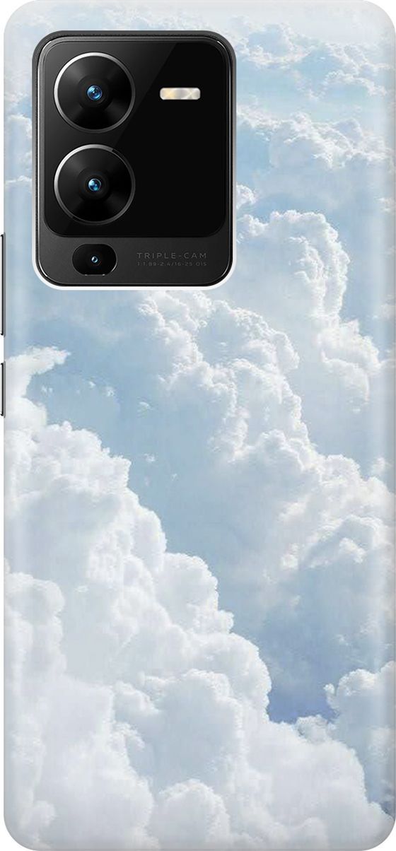 Силиконовый чехол на Vivo V25 Pro 5G с принтом 