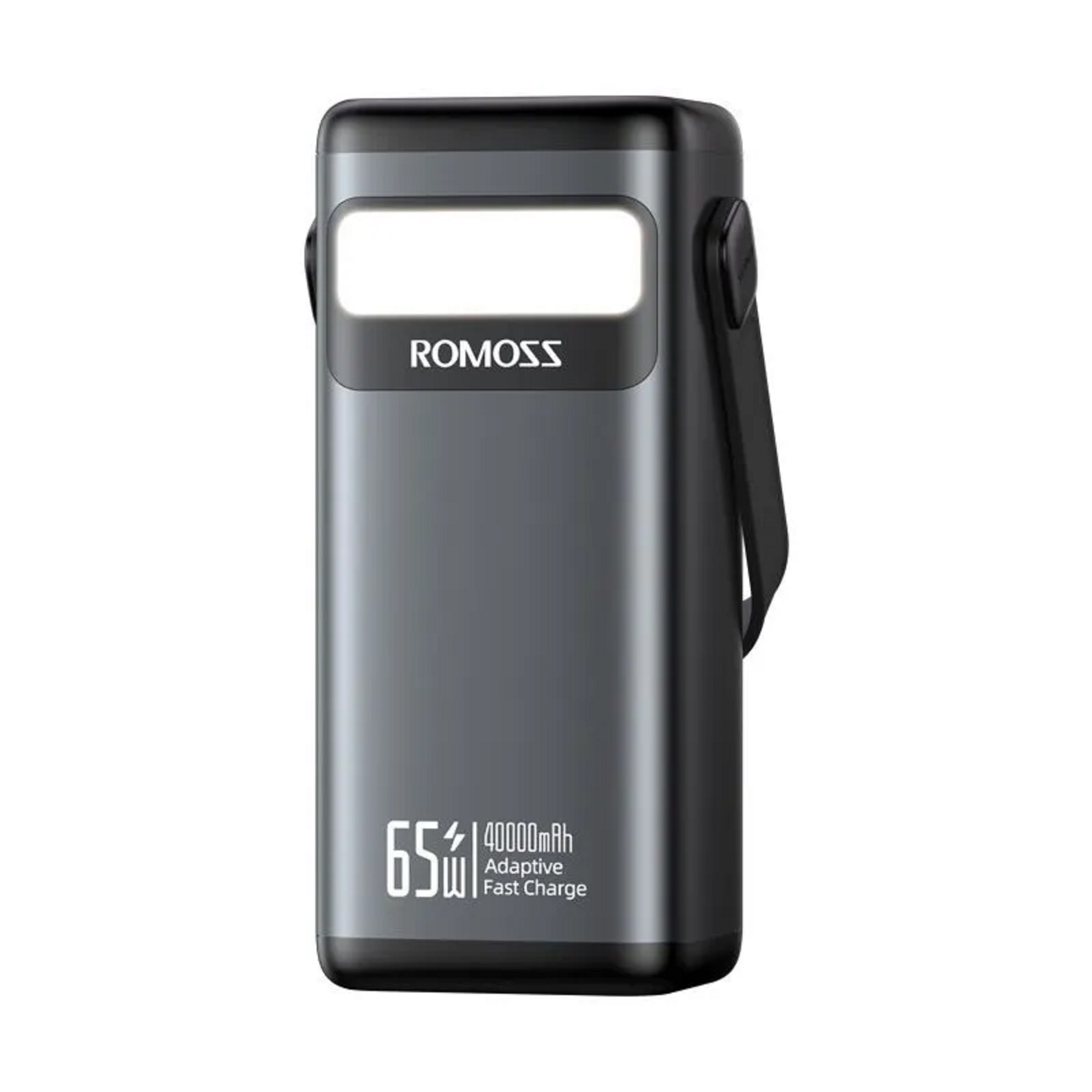 Внешний аккумулятор Romoss PMT40 40000 мА/ч для мобильных устройств, серый (0167563791)