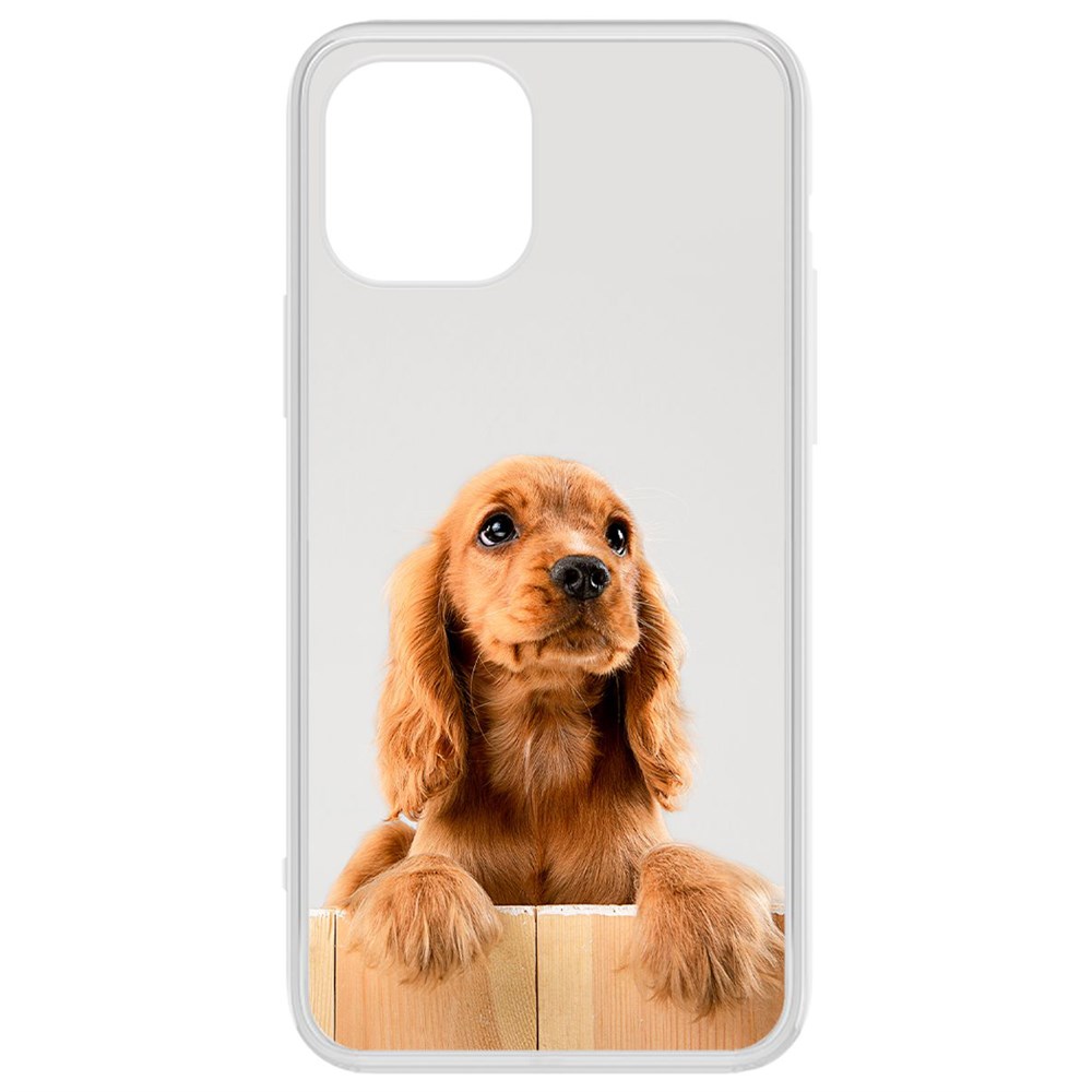 Чехол-накладка Krutoff Clear Case Выходи играть для iPhone 12/12 Pro