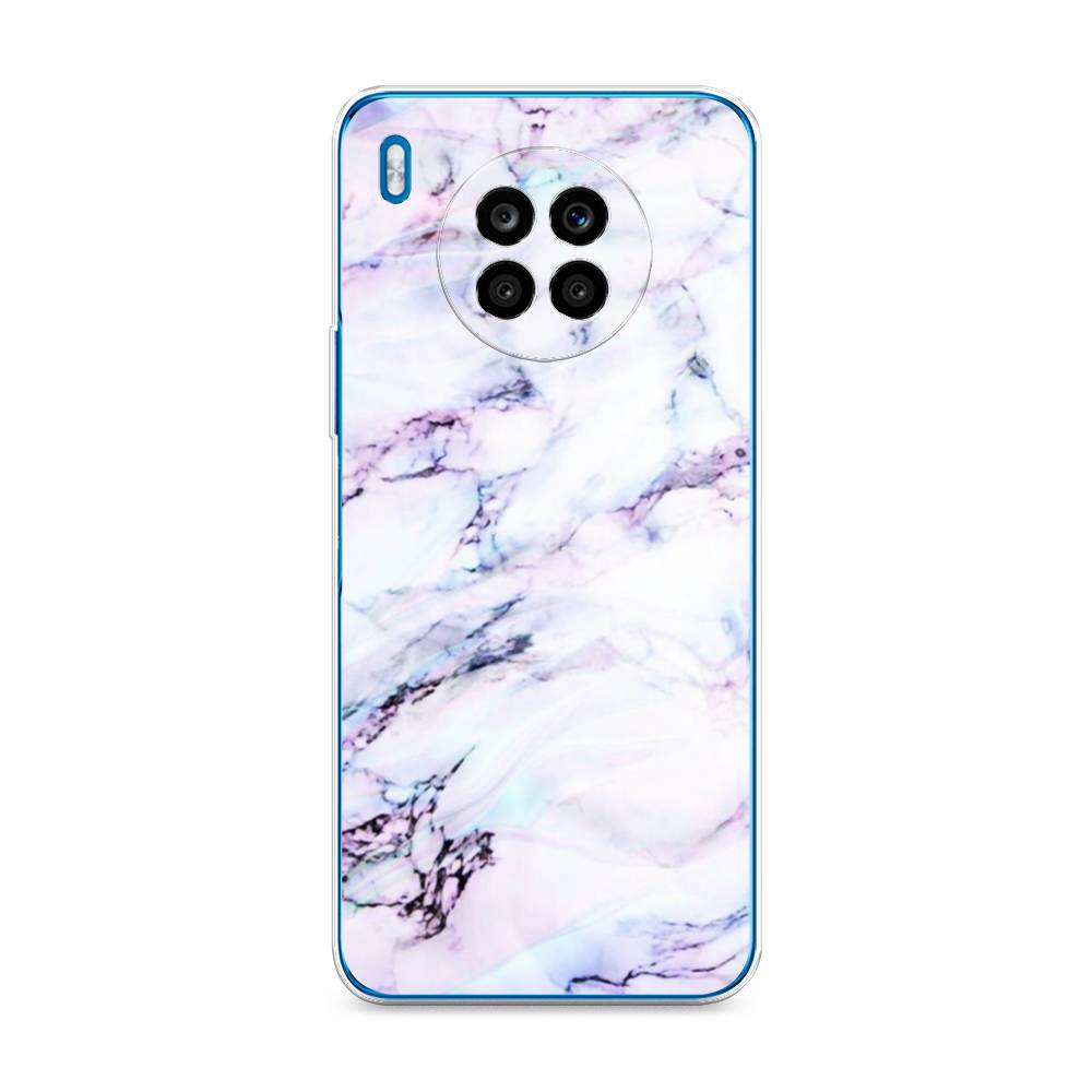 

Чехол на Huawei Nova 8i "Радужный мрамор", Серый;фиолетовый, 6106450-3