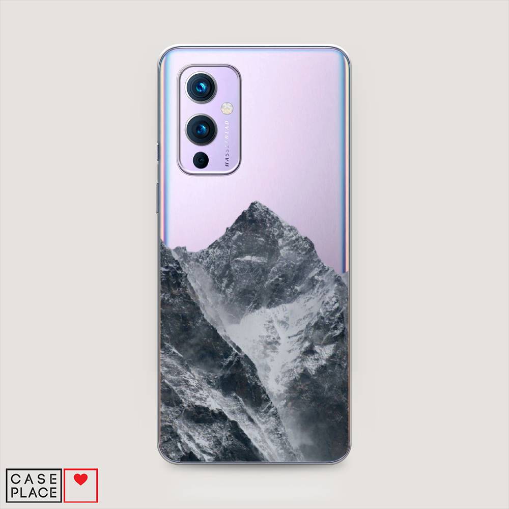 

Чехол на OnePlus 9 LE2113 "Горы арт 4", Серый;бежевый, 151450-2