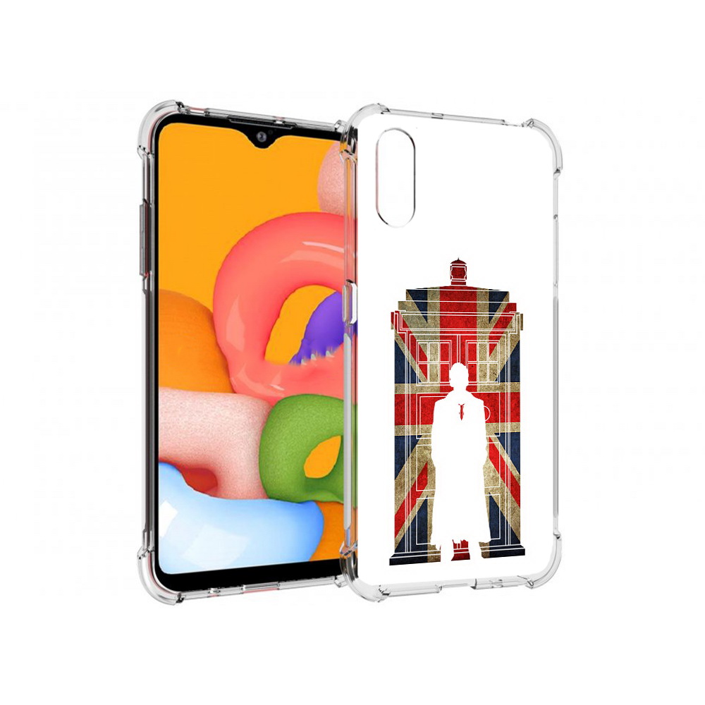 

Чехол MyPads Tocco для Samsung Galaxy A01 шерлок холмс (PT144711.509.699), Прозрачный, Tocco