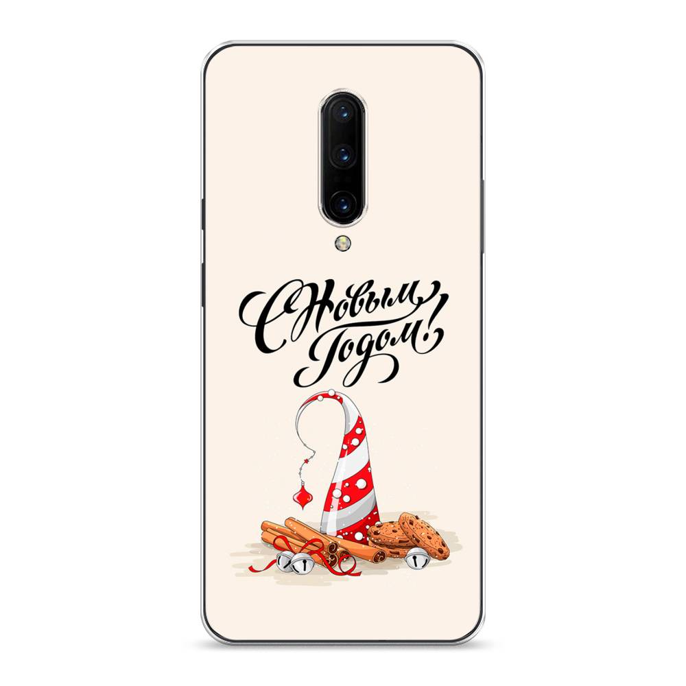 

Чехол на OnePlus 7 Pro "Подарки на Новый Год", Бежевый;красный;черный, 150850-5