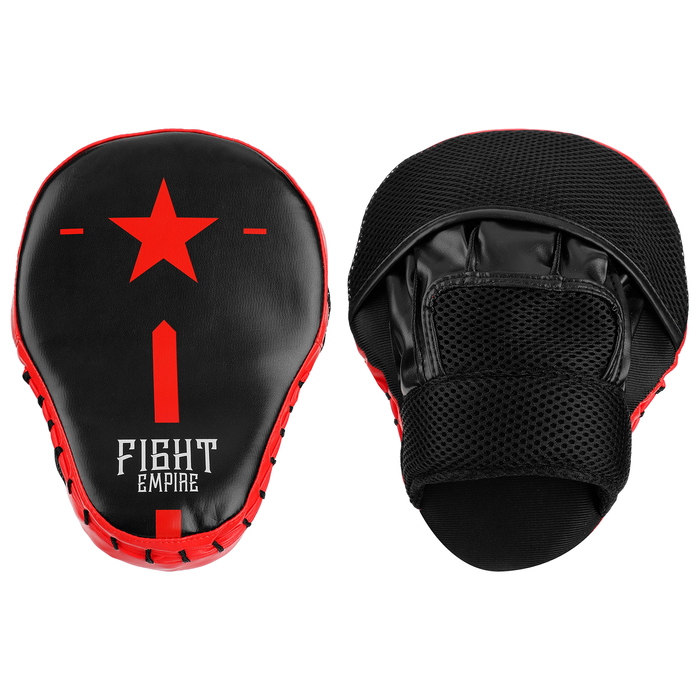 

Лапа боксёрская FIGHT EMPIRE, 1 шт., цвет чёрный/красный, Черный;красный, 4154065