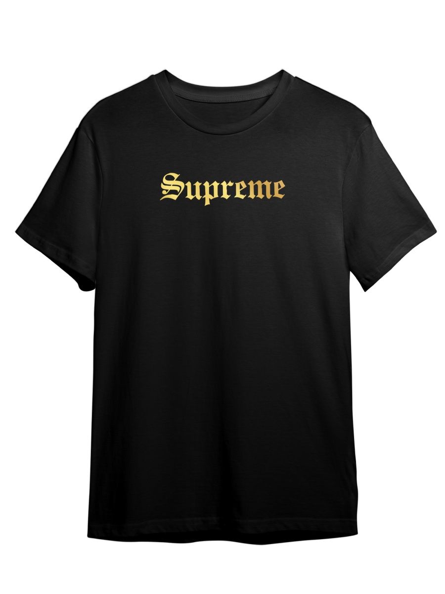 

Футболка унисекс Каждому Своё Supreme/Суприм/Готика STGO14ZG черная 4XL, "Supreme/Суприм/Готика" STGO14ZG