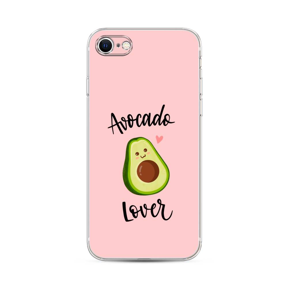 

Чехол на Apple iPhone 7 "Avocado lover", Розовый;зеленый, 14850-6