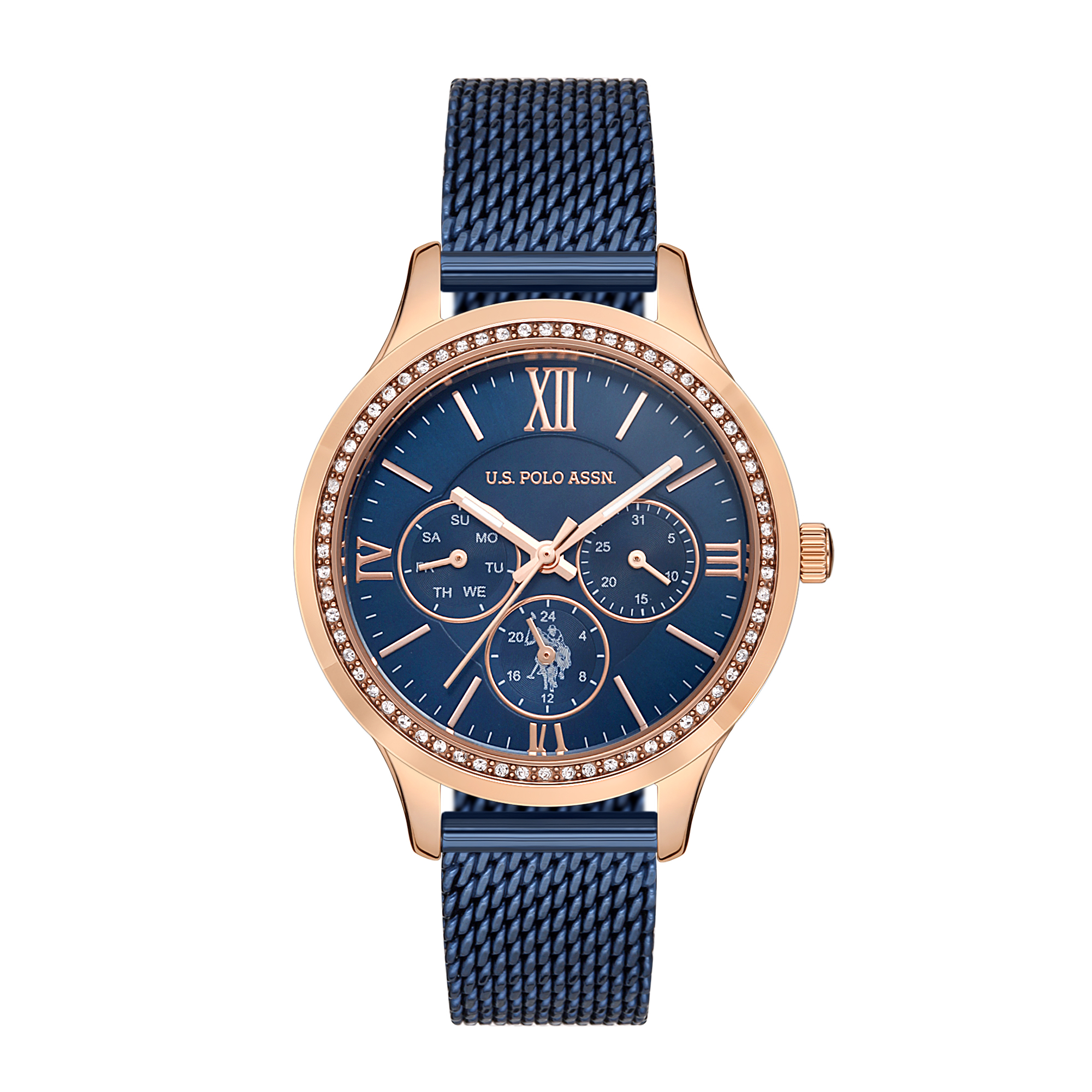 Наручные часы женские U.S. POLO Assn. USPA2022-04 синие