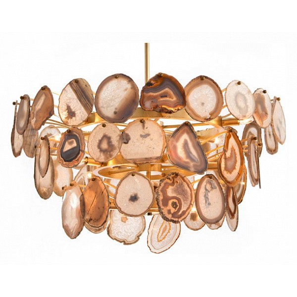 

Imperiumloft Agate Burst Chandelier Round 40.1265, IMPR_73609-22