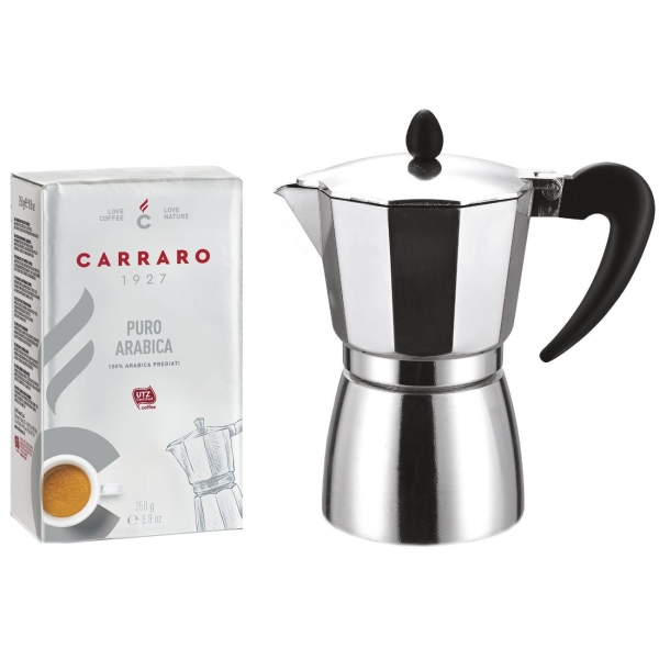 

Carraro Womens day Carraro Puro Arabica,к/вар.Italco Soft, Серебристый