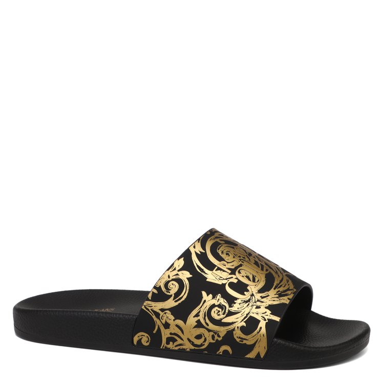 

Сланцы мужские Versace Jeans Couture 76YA3SQ4 черные 41 EU, Черный, 76YA3SQ4