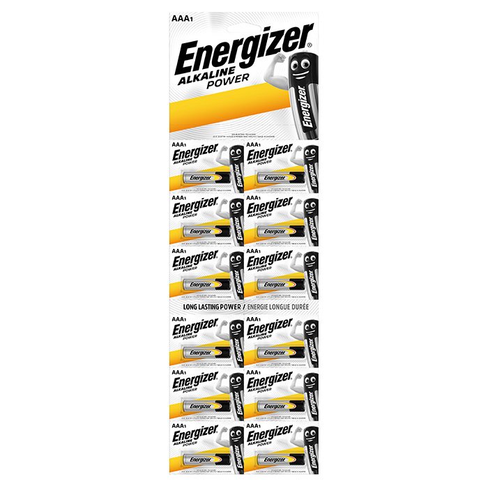 

Элемент питания E302283400 Energizer LR 3 1/12xBL отрывной E92/ цена за 1 шт /