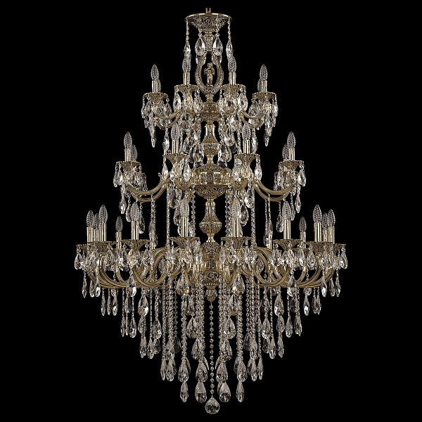 фото Подвесная люстра 7201 72401/16+8+8/360/3d b gb fa4m bohemia ivele crystal