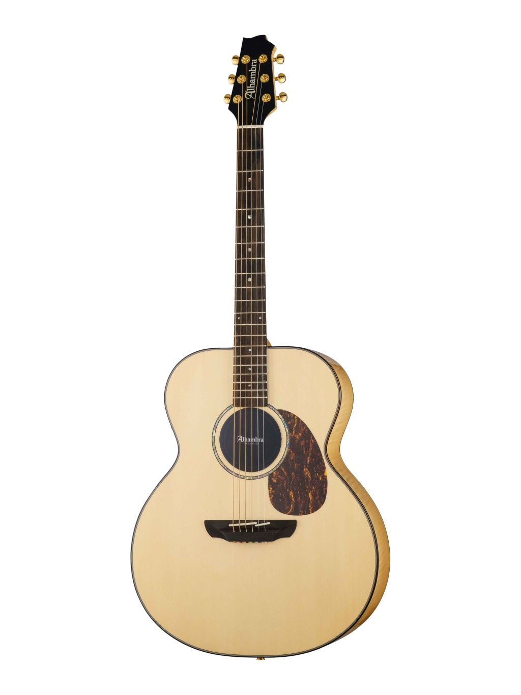 AJ-SM E9 Электро-акустическая гитара, с ремнем и чехлом, Alhambra 1.122