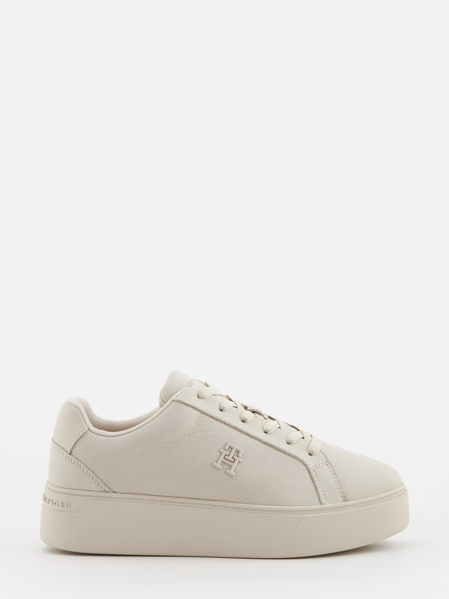 

Кеды женские Tommy Hilfiger FW0FW07912YBL бежевые 36 EU, Бежевый, FW0FW07912YBL
