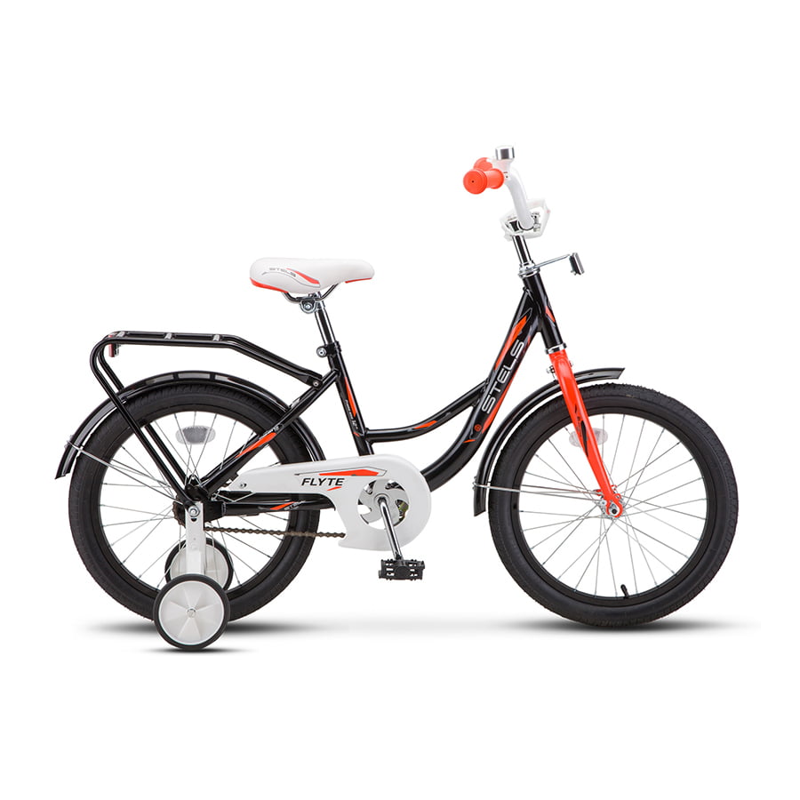 Велосипед Stels 16' Flyte Z010/Z011 (LU090454) Черный/Красный велосипед детский stels flyte z011 рама 14 сиреневый