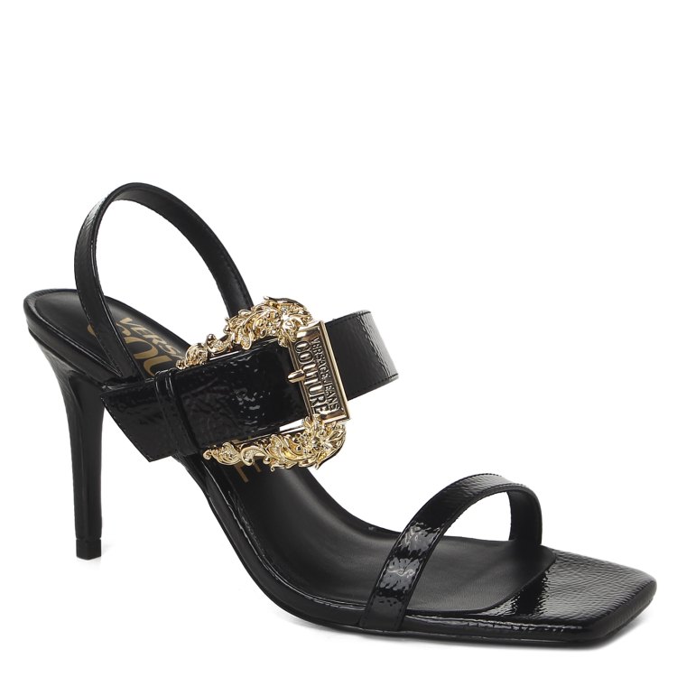 

Босоножки женские Versace Jeans Couture 74VA3S71 черные 36 EU, Черный, 74VA3S71