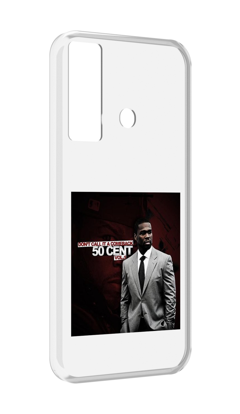 

Чехол MyPads 50 Cent - Dont Call It A Comeback Vol для Tecno Camon 17, Прозрачный, Tocco