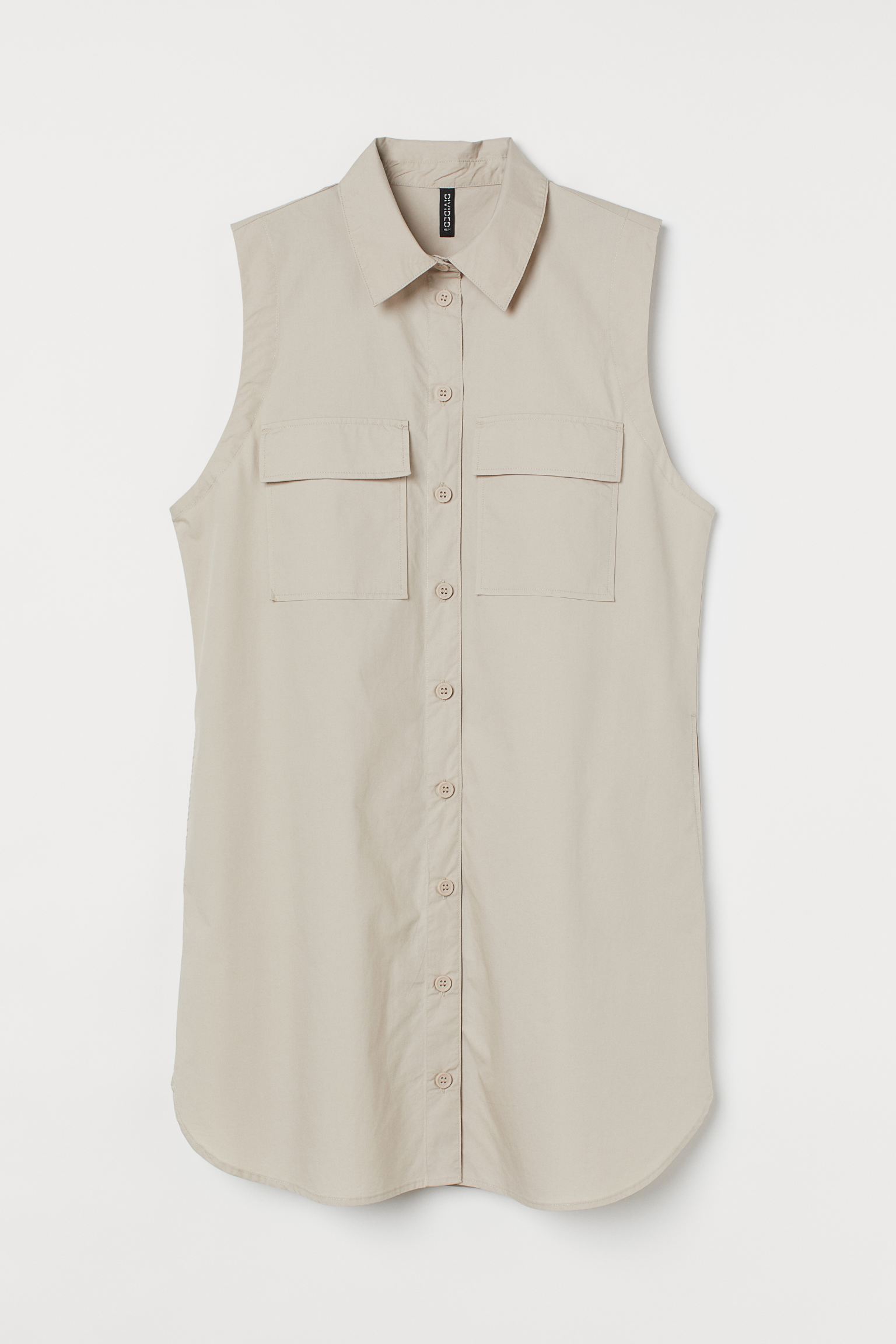 

Платье женское H&M 970097001 бежевое, XS, Бежевый, 9700970