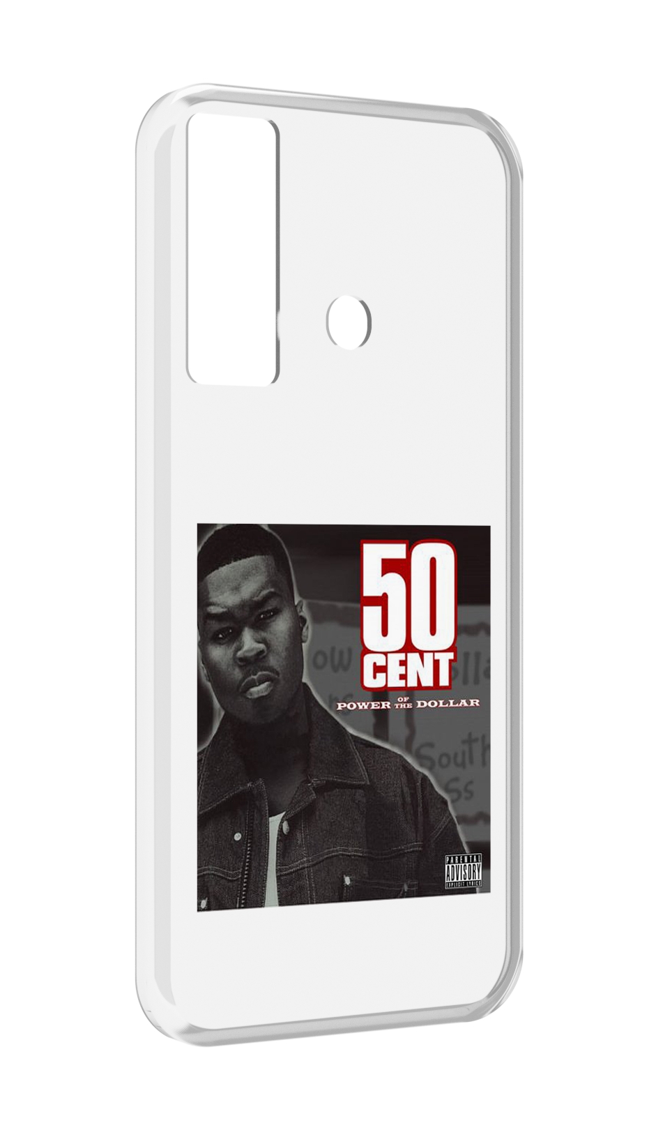 

Чехол MyPads 50 Cent - Power Of The Dollar для Tecno Camon 17, Прозрачный, Tocco
