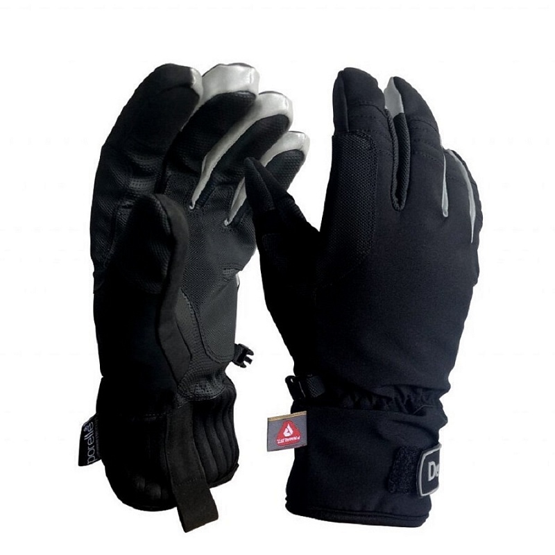 Перчатки мужские DexShell Ultra Weather Winter Gloves черный, белый, р. XL