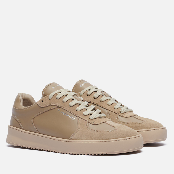 фото Кроссовки мужские filling pieces field ripple pine бежевые 9.5 us