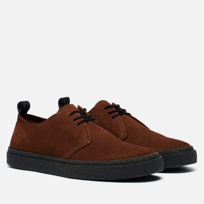 

Полуботинки мужские Fred Perry Linden Suede коричневые 45 EU, Linden Suede