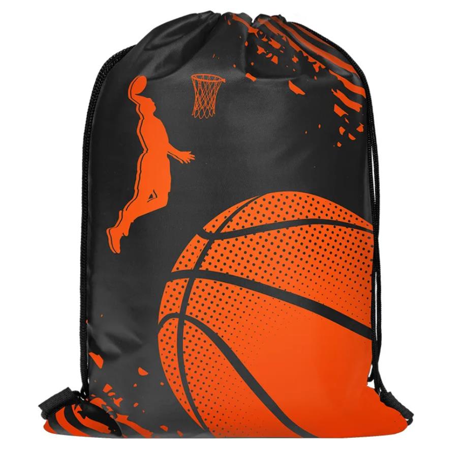 Мешок спортивный PROTECT, 36х48cm, черный Баскетбол