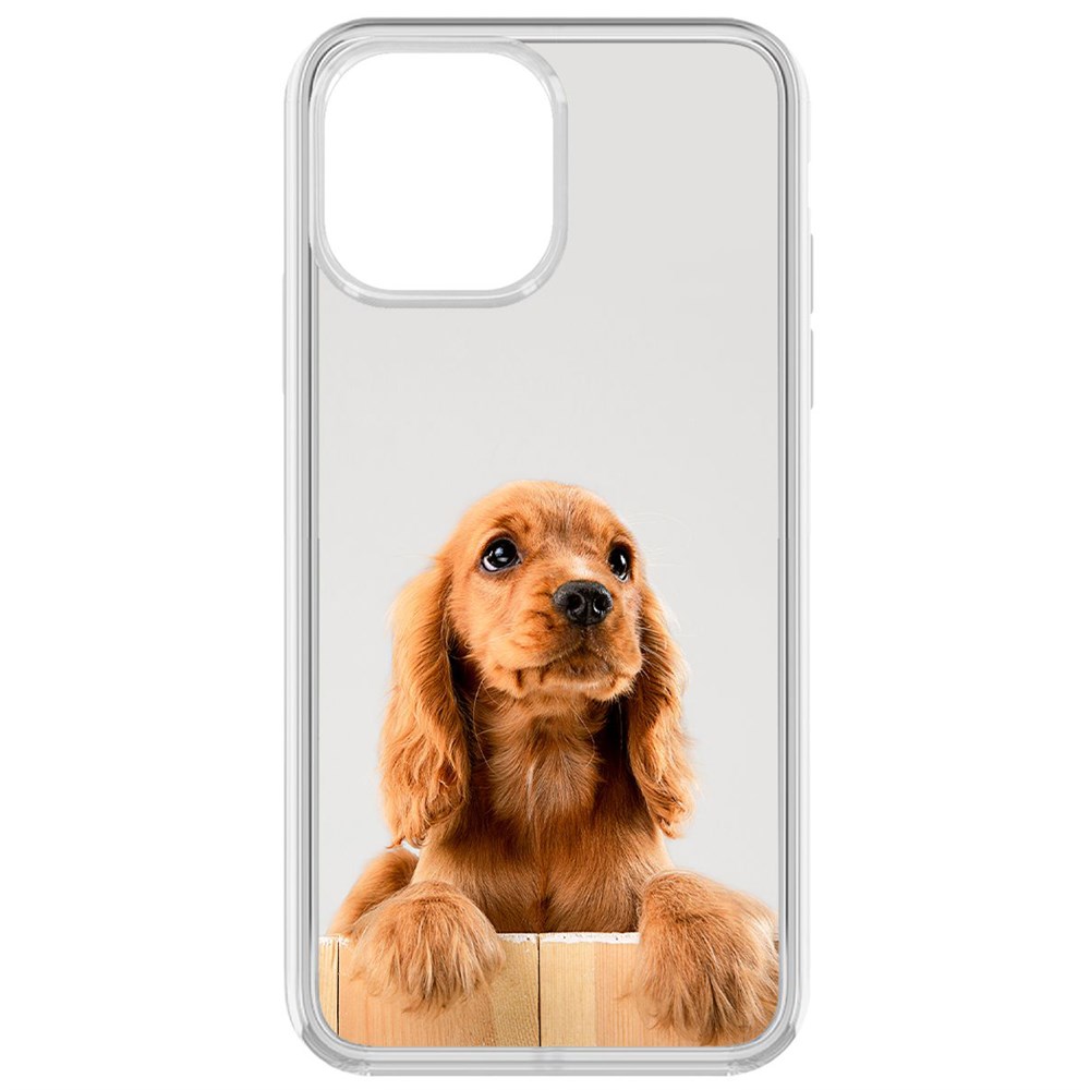 

Чехол-накладка Krutoff Clear Case Выходи играть для iPhone 13 Pro Max, Прозрачный