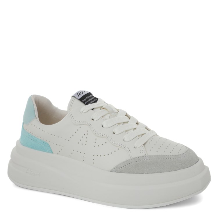 

Кеды женские Ash IMPULS SS23 белые 41 EU, Белый, IMPULS SS23