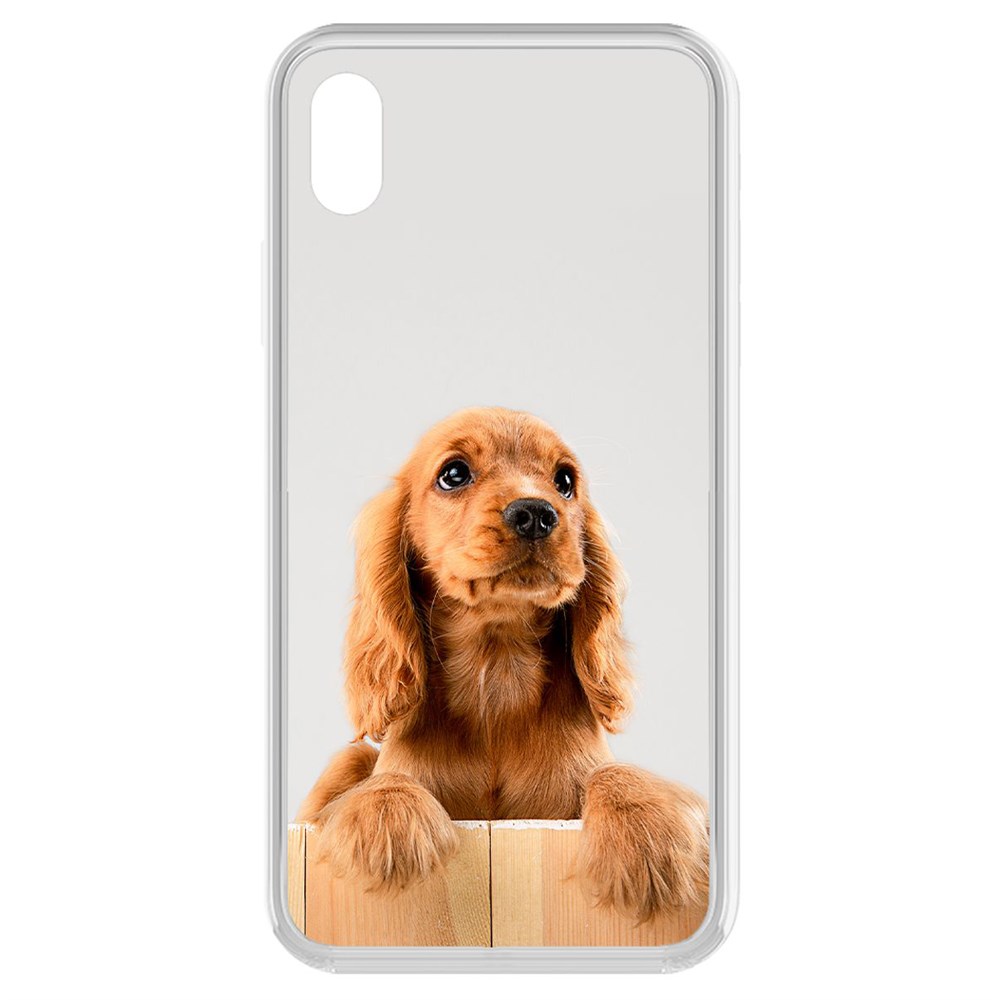

Чехол-накладка Krutoff Clear Case Выходи играть для iPhone XR, Прозрачный