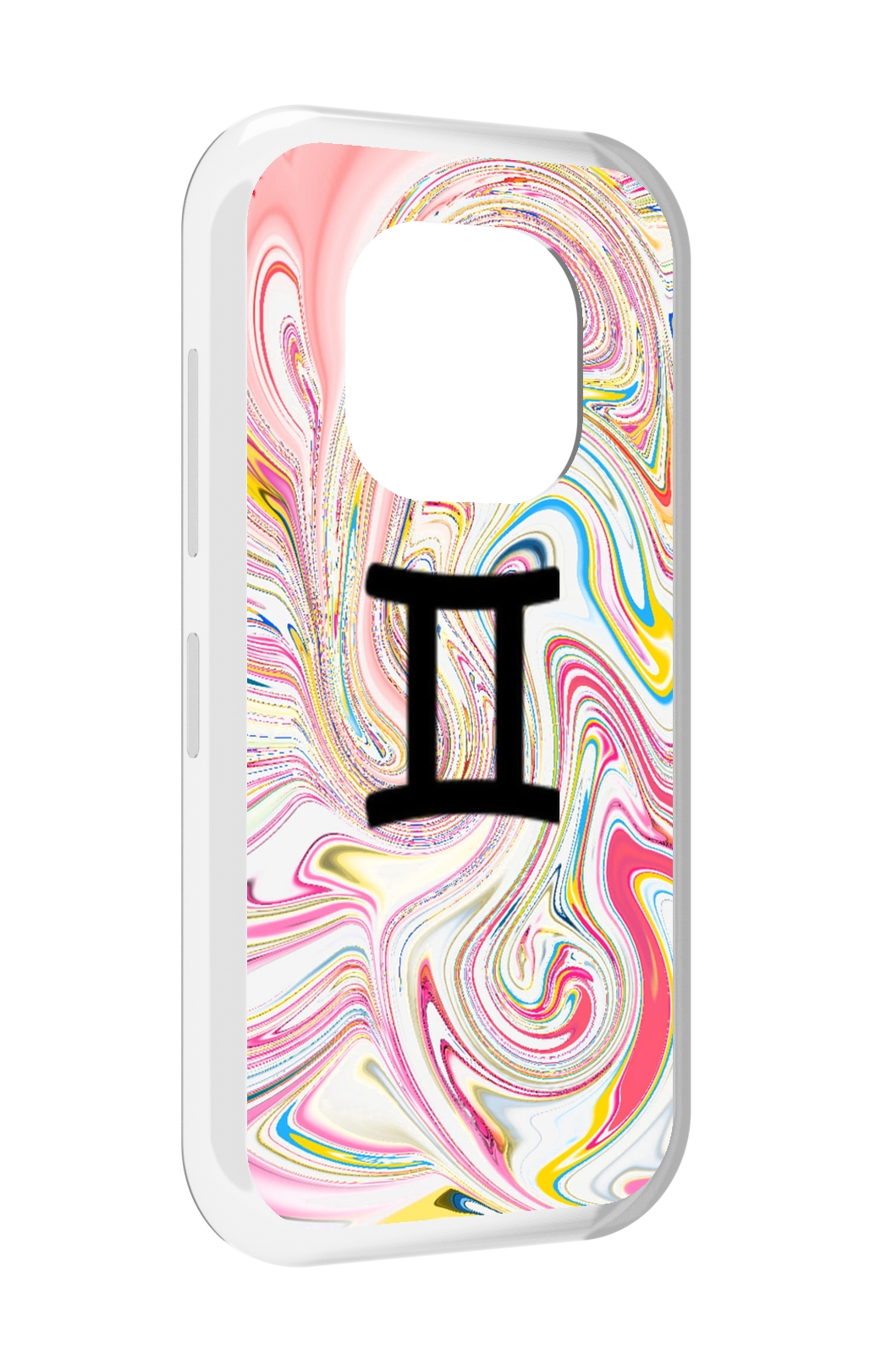 

Чехол MyPads знак зодиака близнецы 2 для Doogee V20, Прозрачный, Tocco