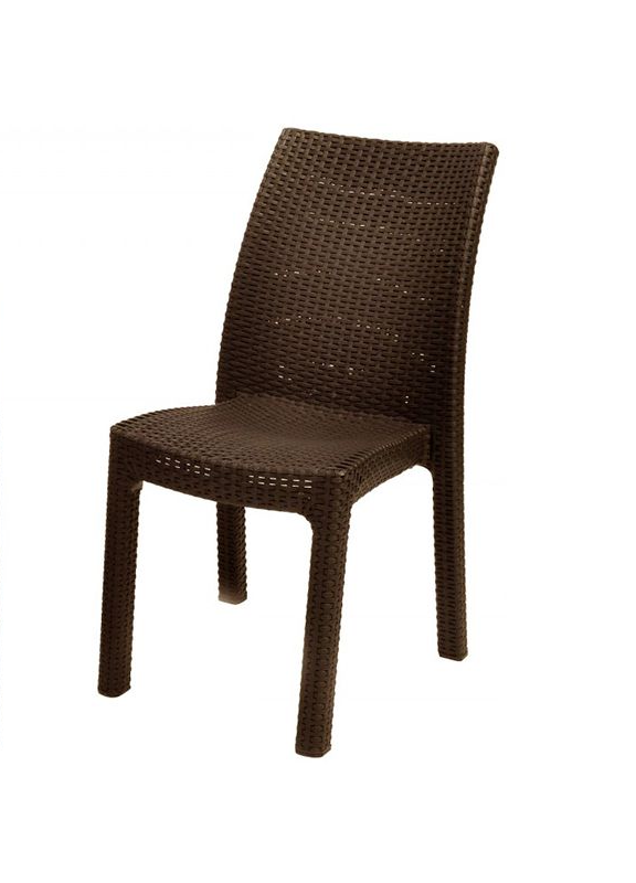 

Стул B:rattan VIRGINIA без подлокотников, коричневый, , шт