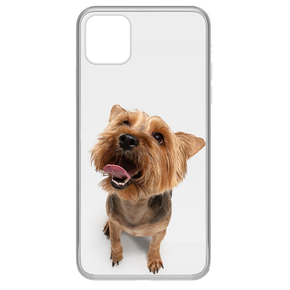 

Чехол-накладка Krutoff Clear Case Йоркширский терьер для iPhone 11 Pro Max, Прозрачный