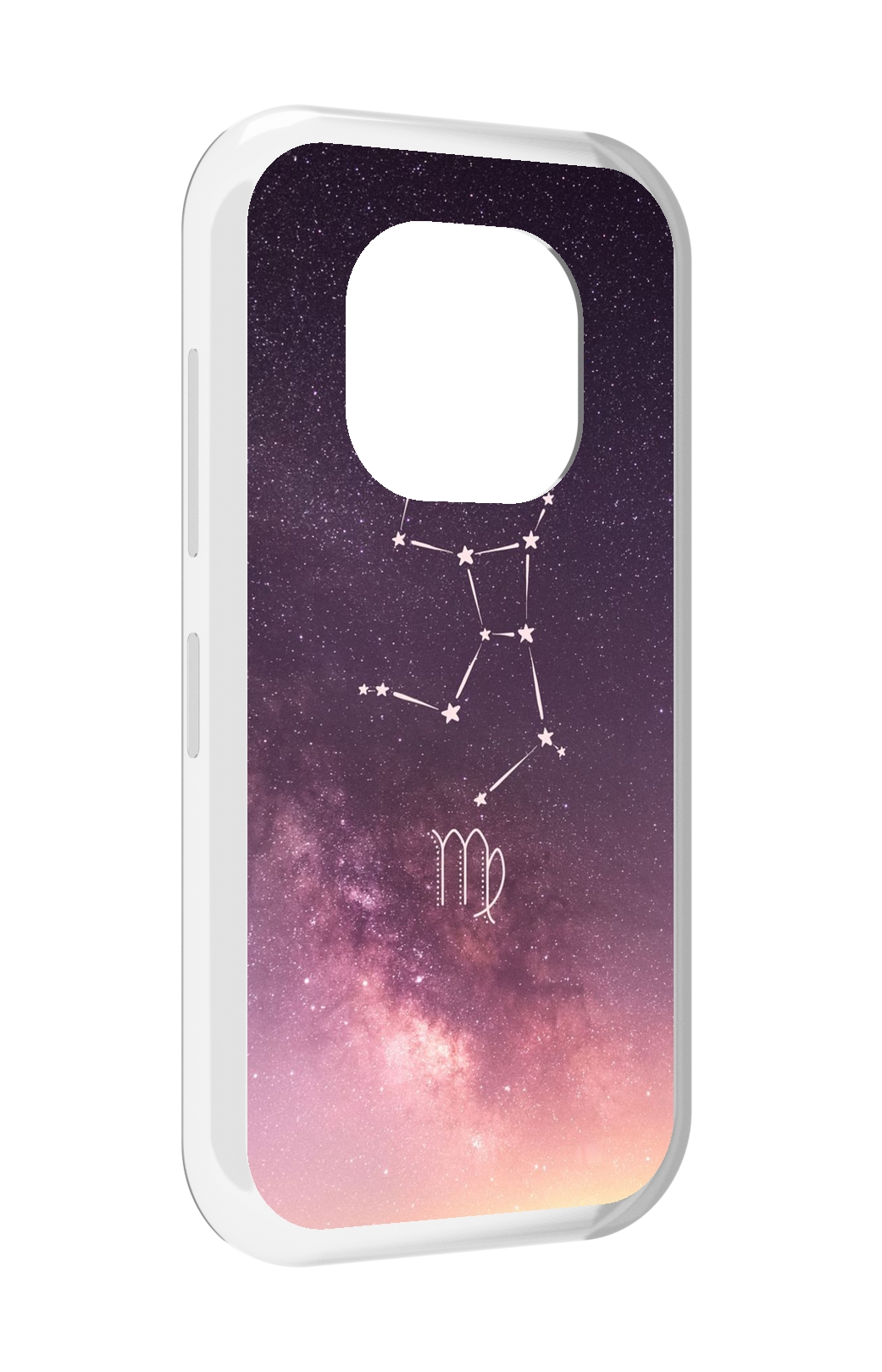 

Чехол MyPads знак зодиака дева 4 для Doogee V20, Прозрачный, Tocco