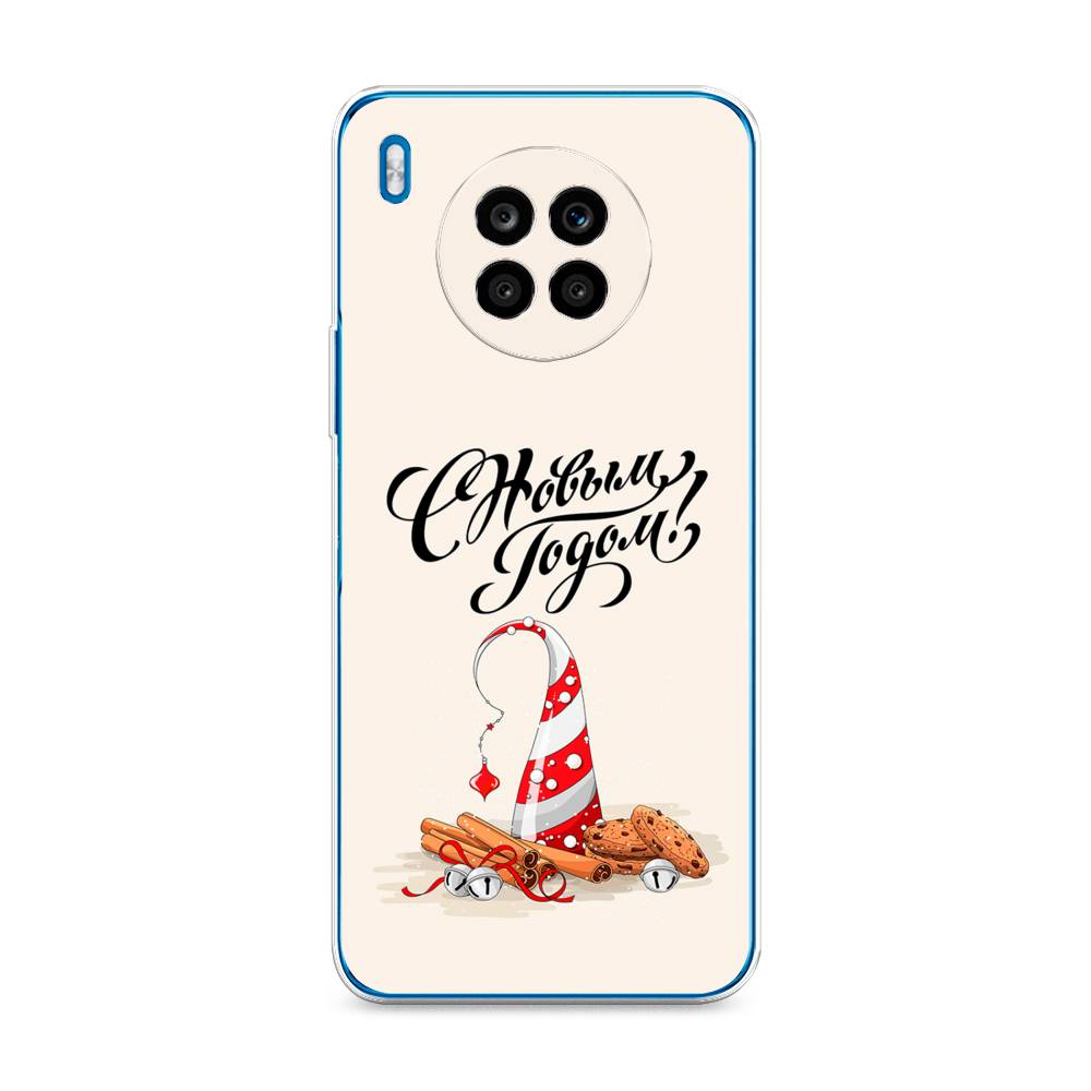 

Чехол на Huawei Nova 8i "Подарки на Новый Год", Бежевый;красный;черный, 6106450-5